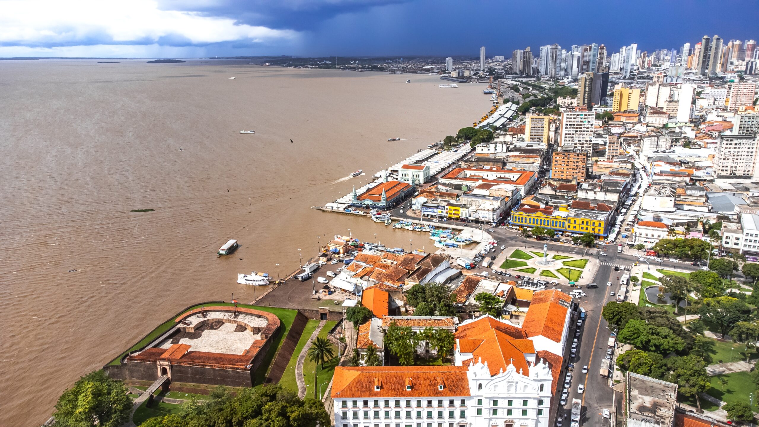 Amazon,River,Landscape,Ver-o-peso,Belem,Para,City,Public,Marketplace,Ver