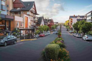 Rua em Gramado