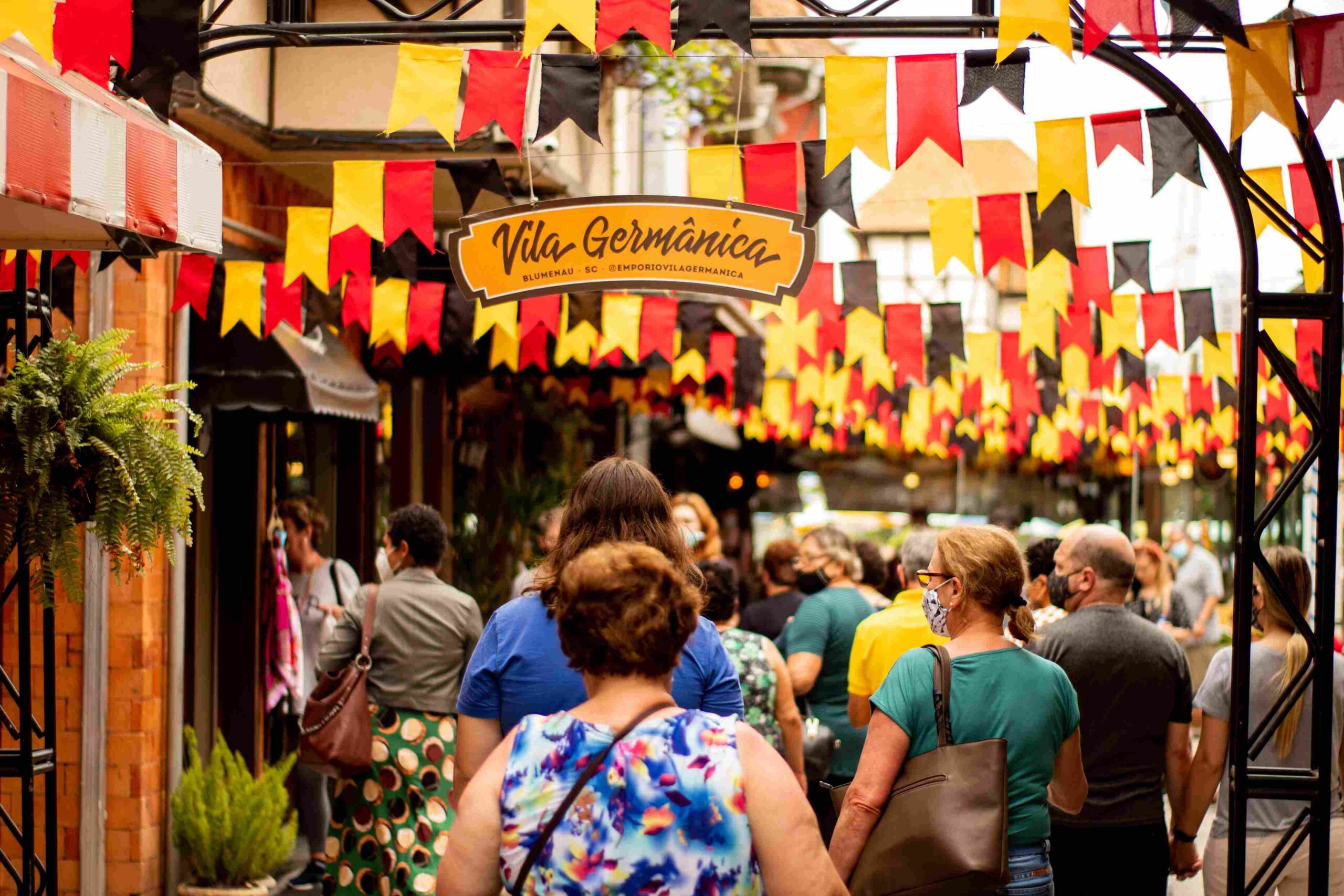 Vila germânica em Blumenau